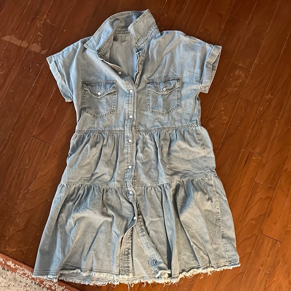 Denim dress